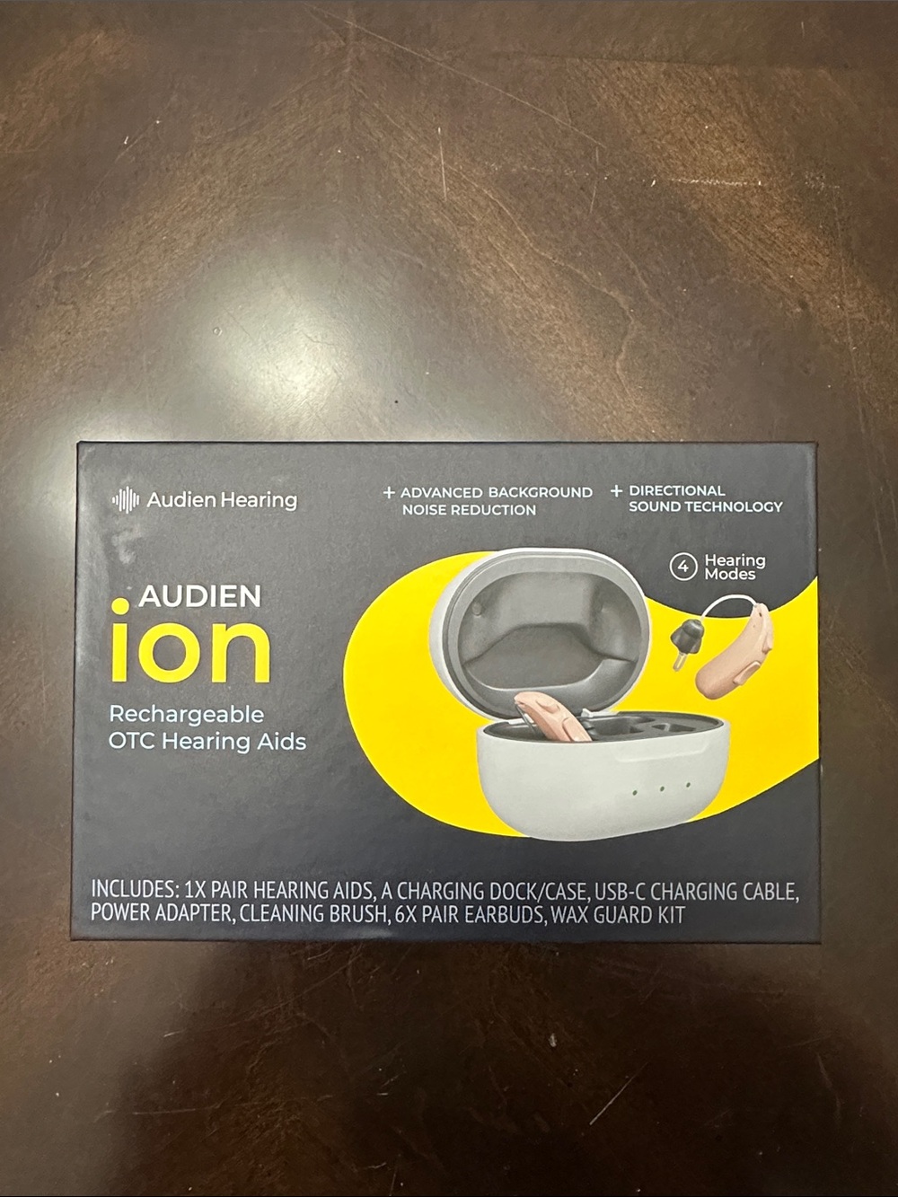Audien Ion Rechargeable OTC Hearing Aids